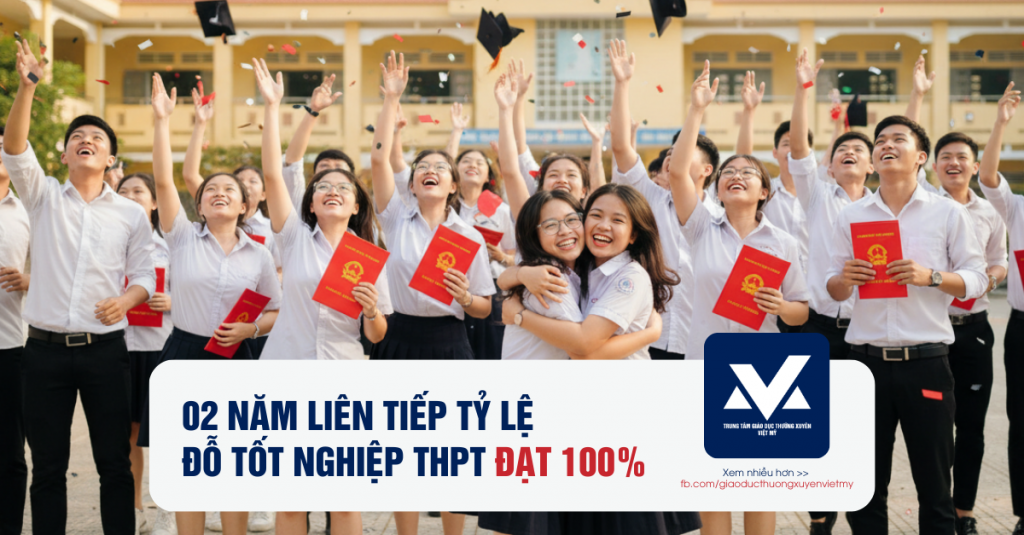 Tỷ lệ tốt nghiệp năm 2025 là 100%